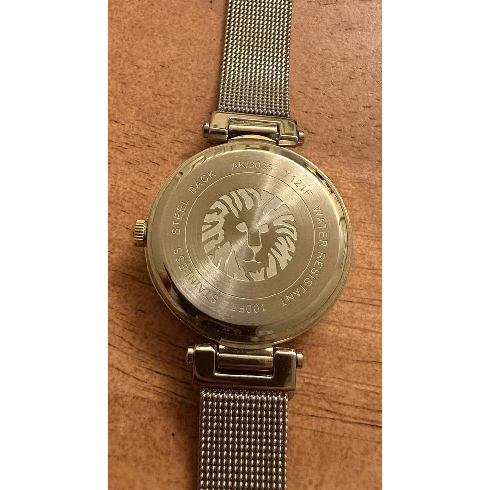 Anne Klein Diamond Women's Genuine Diamond‎ Silver Tone Analog Wrist Watch READ